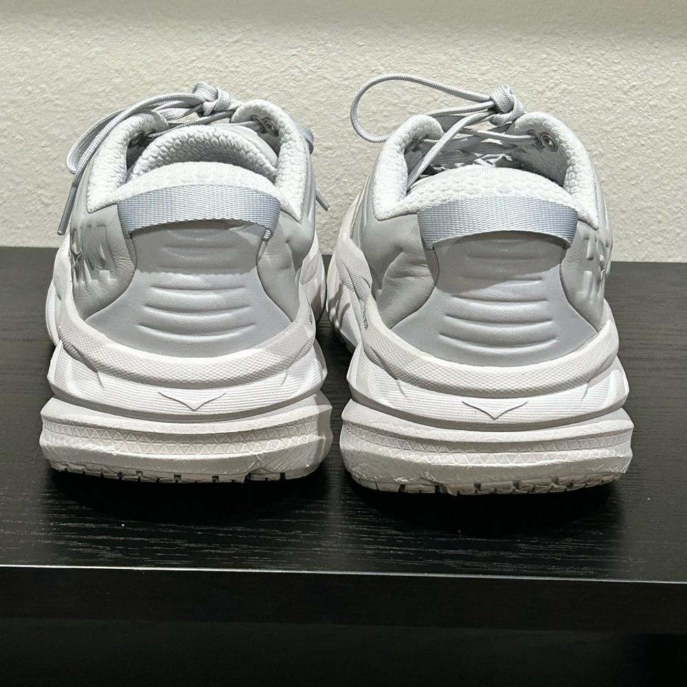 Hoka Women's Bondi Sr Wide Harbor Mist Athletic Sneakers - Picture 5 of 6